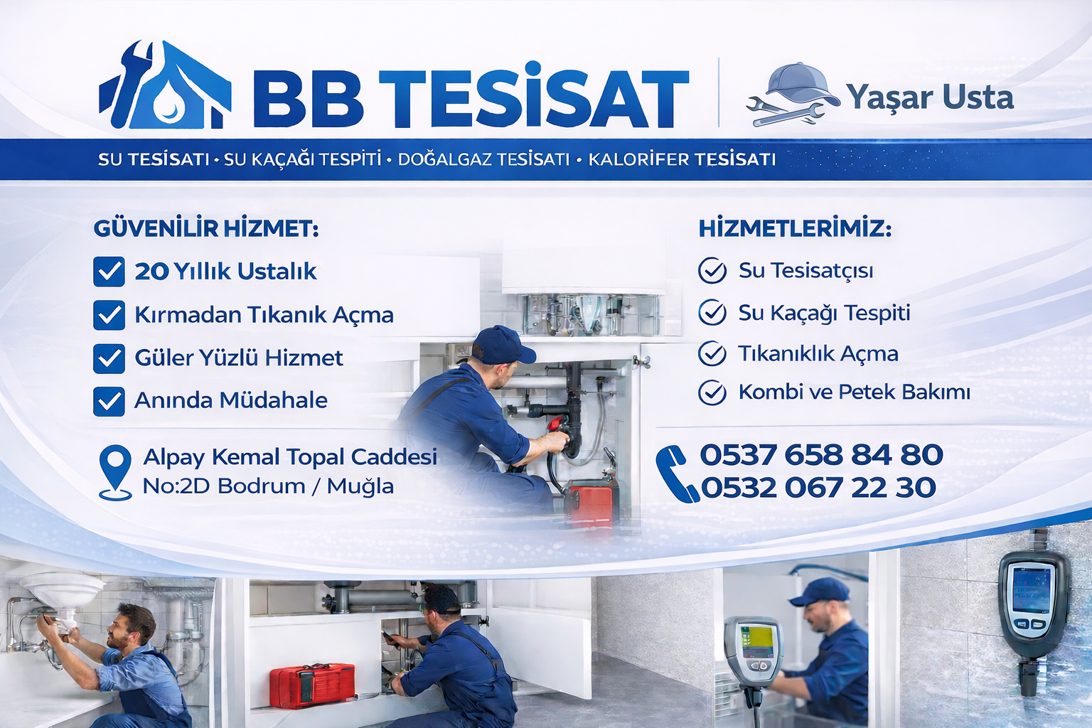 Bodrum Akyarlar Su Tesisatçısı